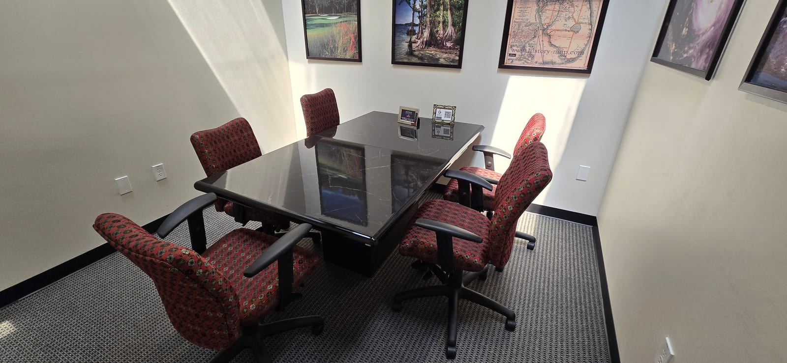 Conference Room #3 at Clermont Professional Executive Offices, alternate angle